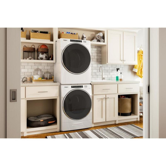 Whirlpool® 15.5" (39.4 cm) Pedestal for Front Load Washer and Dryer with Storage WFP2715HW