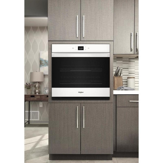 Whirlpool® 4.3 Cu. Ft. Single Wall Oven with Air Fry When Connected WOES5027LW