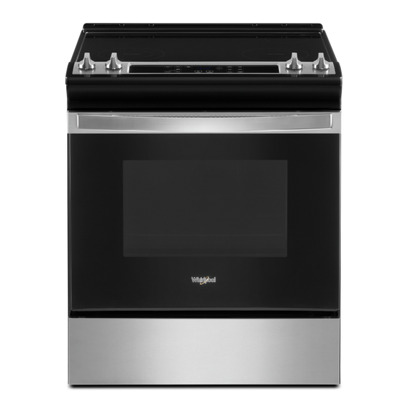 4.8 Cu. Ft. Whirlpool® Electric Range with Frozen Bake™ Technology YWEE515S0LS