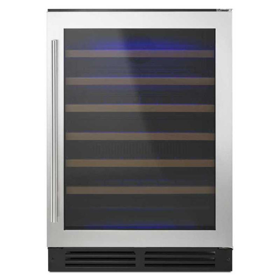 Whirlpool® 24" Undercounter Wine Center with Custom Temperature Control WUW35X24DS