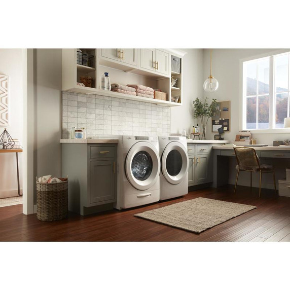 Whirlpool® 7.4 cu. ft. Front Load Electric Dryer with Intuitive Touch Controls YWED5620HW Whirlpool® 7.4 cu. ft. Front Load Electric Dryer with Intuitive Touch Controls YWED5620HW