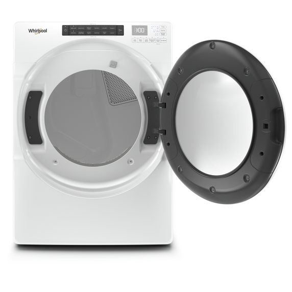 Whirlpool® 7.4 cu.ft Front Load Electric Dryer with Intiutitive Touch Controls, Advanced Moisture Sensing YWED5620HW