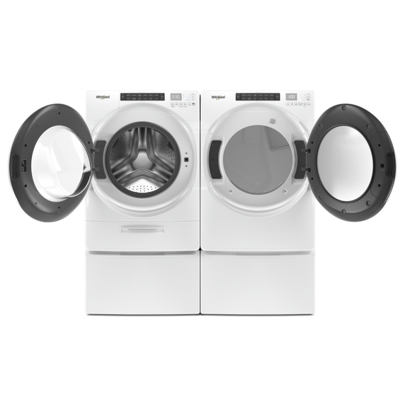 Whirlpool® 7.4 cu.ft Front Load Electric Dryer with Intiutitive Touch Controls, Advanced Moisture Sensing YWED5620HW