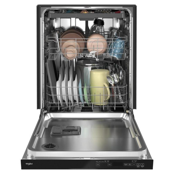 Whirlpool® 24” Stainless Steel Dishwasher with AI Intelligent Wash - 47 dBA WDTA50SAKB