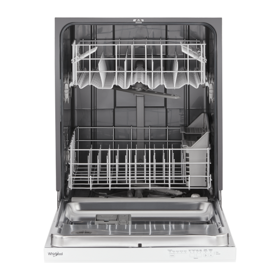 Whirlpool® Quiet Dishwasher with Boost Cycle and Pocket Handle WDP540HAMW