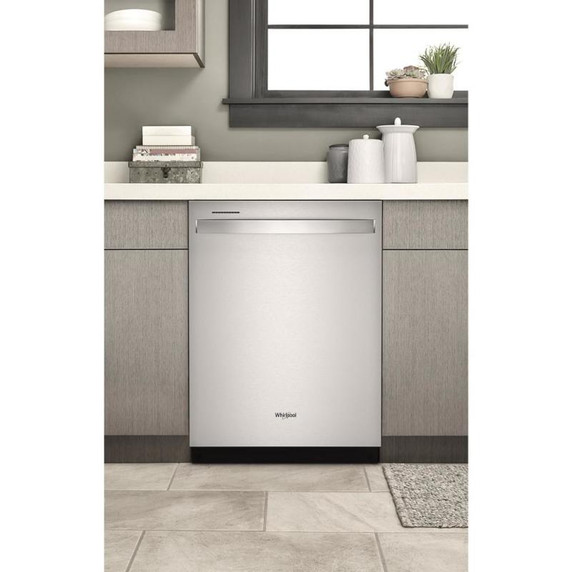 Whirlpool® 24” Stainless Steel Dishwasher with AI Intelligent Wash System - 47 dBA WDT750SAKZ