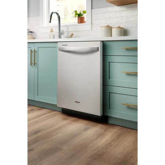 Whirlpool® 24"  Dishwasher with Boost Cycle and Triple Filtration Wash - 55dBA WDT540HAMZ