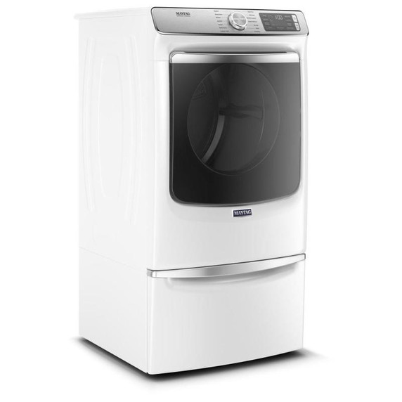 Maytag® Smart Front Load Electric Dryer with Extra Power and Advanced Moisture Sensing with industry-exclusive extra moisture sensor - 7.3 cu. ft. YMED8630HW