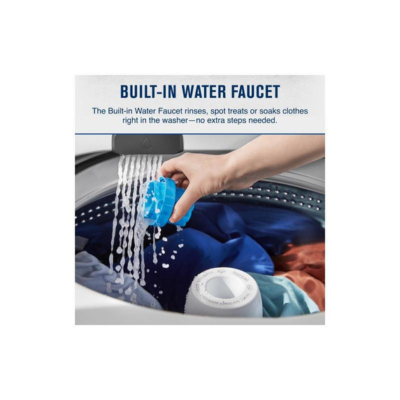 Maytag® Top Load Washer with Extra Power - 5.4 cu. ft MVW5435PW Maytag® Top Load Washer with Extra Power - 5.4 cu. ft MVW5435PW