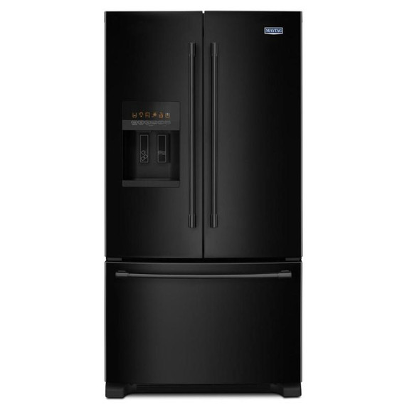 Maytag® 36- Inch Wide French Door Refrigerator with PowerCold® Feature - 25 Cu. Ft. MFI2570FEB