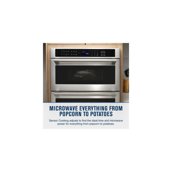 Maytag® 30-inch Wall Oven Microwave Combo with Air Fry and Basket - 6.4 cu. ft. MOEC6030LZ