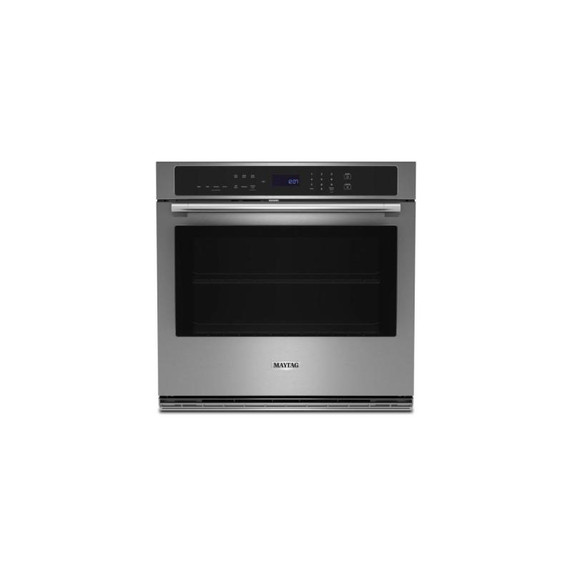 Maytag® 27-inch Single Wall Oven with Air Fry and Basket - 4.3 cu. ft. MOES6027LZ