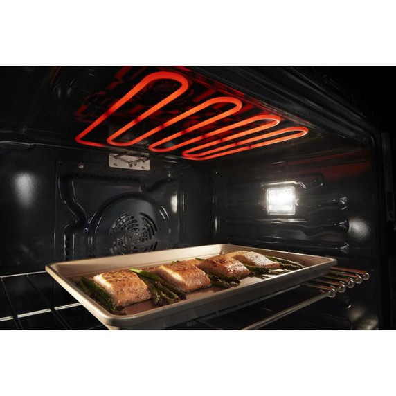 Maytag® 30-inch Double Wall Oven with Air Fry and Basket - 10 cu. ft. MOED6030LZ