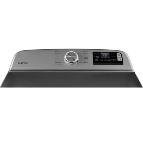 Maytag® Smart Top Load Gas Dryer with Extra Power Button - 7.4 cu. ft. MGD7230HC Maytag® Smart Top Load Gas Dryer with Extra Power Button - 7.4 cu. ft. MGD7230HC