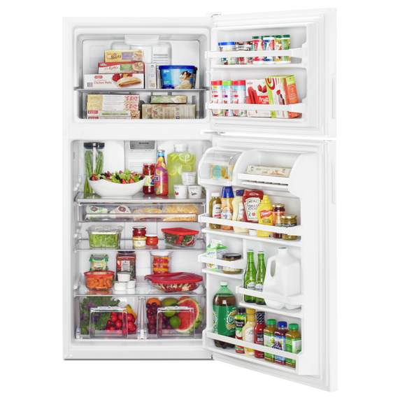 Maytag® 30-Inch Wide Top Freezer Refrigerator with PowerCold® Feature- 18 Cu. Ft. MRT118FFFH