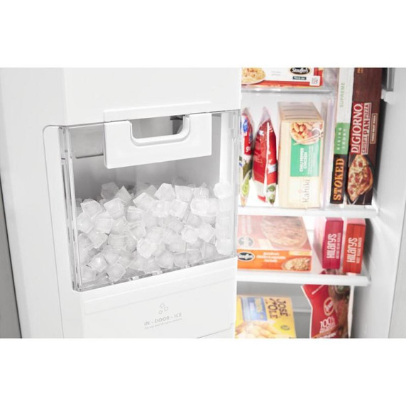 Maytag® 36-Inch Wide Side-by-Side Refrigerator with Exterior Ice and Water Dispenser - 25 Cu. Ft. MSS25C4MGZ