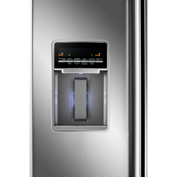 Maytag® 30-Inch Wide French Door Refrigerator with Exterior Water Dispenser- 20 Cu. Ft. MFW2055FRZ