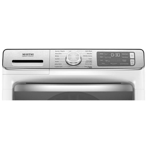 Maytag® Smart Front Load Washer with Extra Power and 24-Hr Fresh Hold® option - 5.8 cu. ft. MHW8630HW