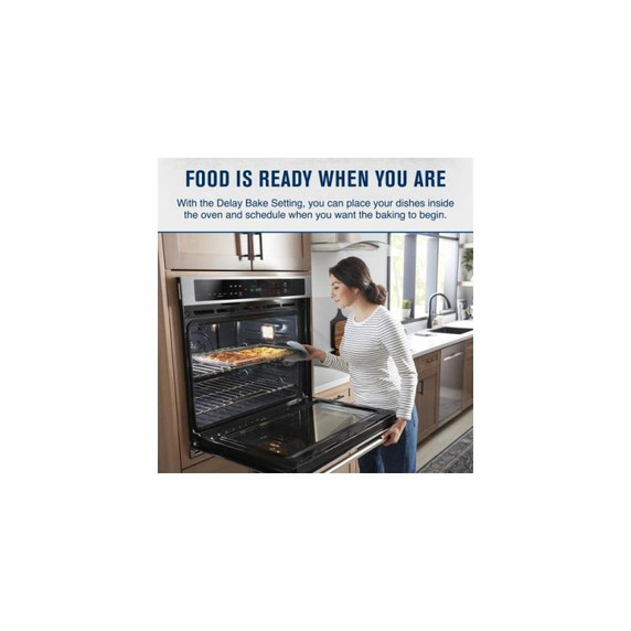 Maytag® 30-inch Single Wall Oven with Air Fry and Basket - 5.0 cu. ft. MOES6030LZ