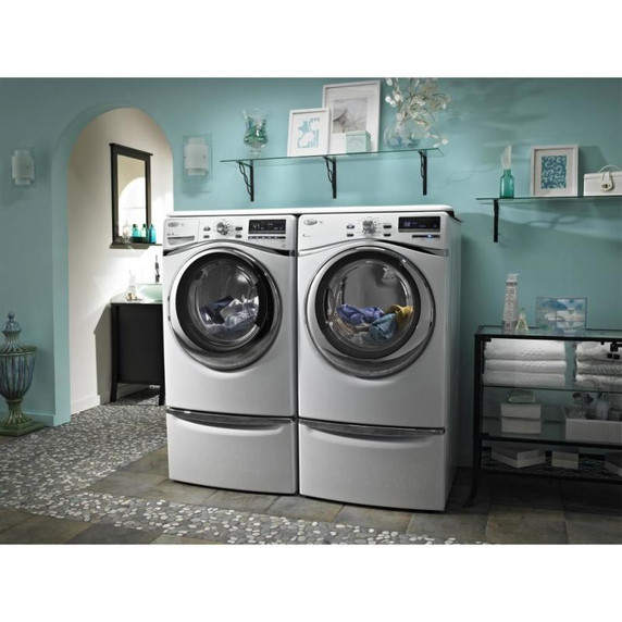 Maytag® 15.5" (39.4 cm) Pedestal for Front Load Washer and Dryer with Storage XHPC155XW