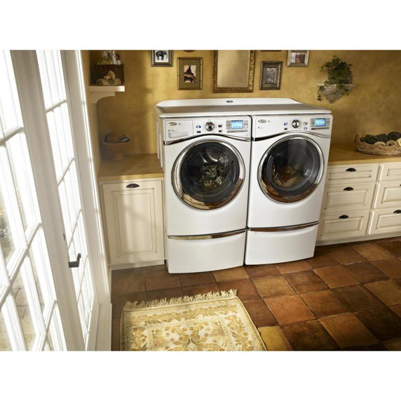 Maytag® 15.5" (39.4 cm) Pedestal for Front Load Washer and Dryer with Storage XHPC155XW