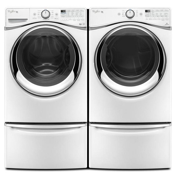 Maytag® 15.5" (39.4 cm) Pedestal for Front Load Washer and Dryer with Storage XHPC155XW