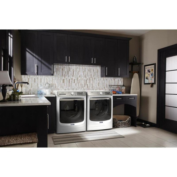 Maytag® Front Load Gas Dryer with Extra Power and Advanced Moisture Sensing with industry-exclusive extra moisture sensor - 7.3 cu. ft. MGD8630HW