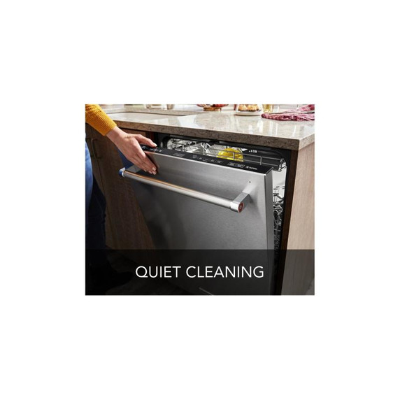Kitchenaid® 44 dBA Dishwasher with 360° Max Jets™ Third Rack and LED Interior Lighting KDTM704KPS Kitchenaid® 44 dBA Dishwasher with 360° Max Jets™ Third Rack and LED Interior Lighting KDTM704KPS