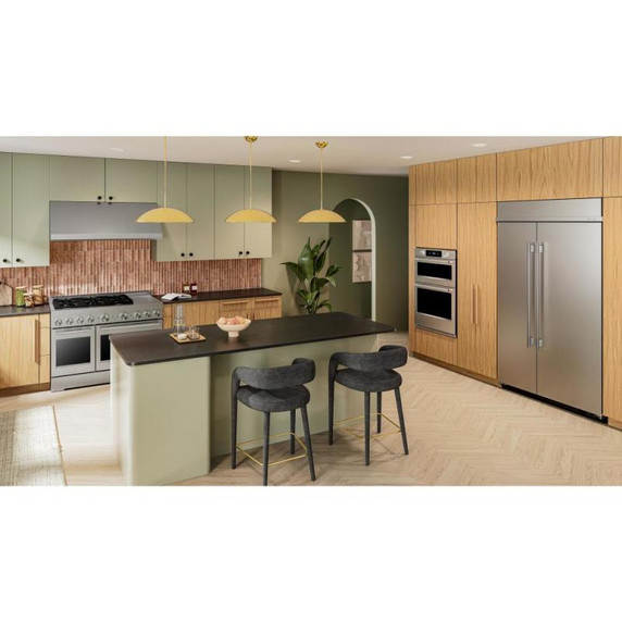 Kitchenaid® 48'' 585 or 1170 CFM Motor Class Commercial-Style Wall-Mount Canopy Range Hood KVWC908KSS
