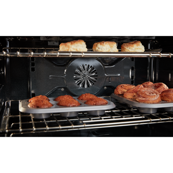 KitchenAid® 36'' Smart Commercial-Style Gas Range with 6 Burners KFGC506JMH