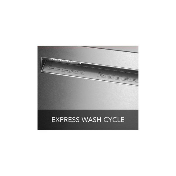 Kitchenaid® 47 dBA Two-Rack Dishwasher in PrintShield™ Finish with ProWash™ Cycle KDFE104KPS Kitchenaid® 47 dBA Two-Rack Dishwasher in PrintShield™ Finish with ProWash™ Cycle KDFE104KPS