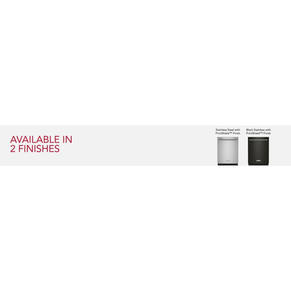 Kitchenaid® 44 dBA Dishwasher in PrintShield™ Finish with 360° Max Jets™ Third Rack KDTM404KBS Kitchenaid® 44 dBA Dishwasher in PrintShield™ Finish with 360° Max Jets™ Third Rack KDTM404KBS