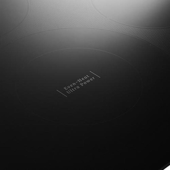 Kitchenaid® 30" Electric Cooktop with 5 Elements and Touch-Activated Controls KCES950KBL