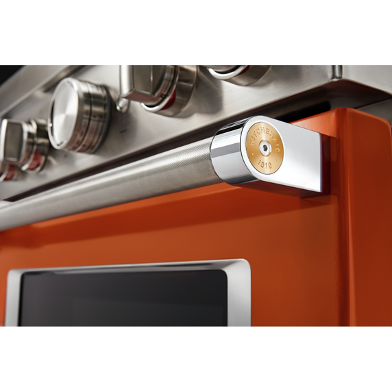 KitchenAid® 30'' Smart Commercial-Style Gas Range with 4 Burners KFGC500JSC