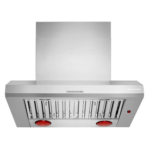 Kitchenaid® 36" 585 or 1170 CFM Motor Class Commercial-Style Wall-Mount Canopy Range Hood KVWC956KSS