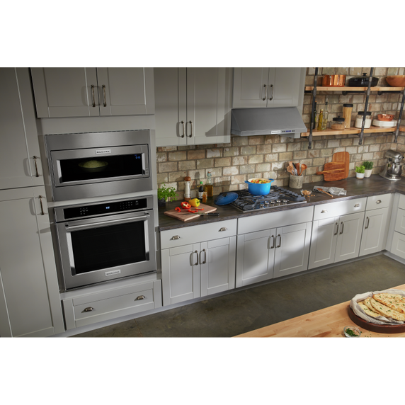 Kitchenaid® 30 Single Wall Oven with Even-Heat™ True Convection KOSE500ESS