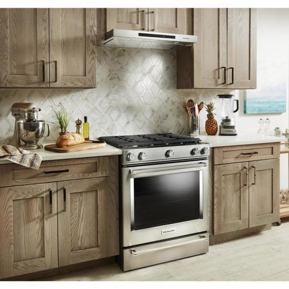 Kitchenaid® 30" Low Profile Under-Cabinet Ventilation Hood KVUB400GSS