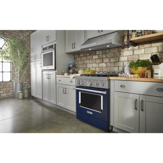 Kitchenaid® 30" 585 CFM Motor Class Commercial-Style Under-Cabinet Range Hood System KVUC600KSS