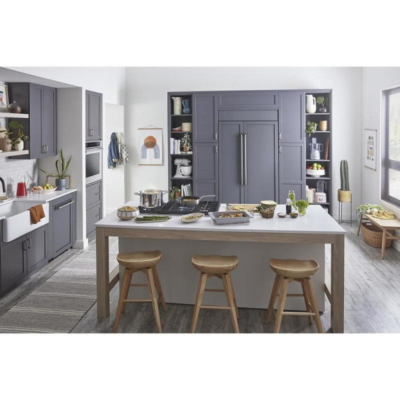 Kitchenaid® 36" 5 Burner Gas Downdraft Cooktop KCGD506GSS