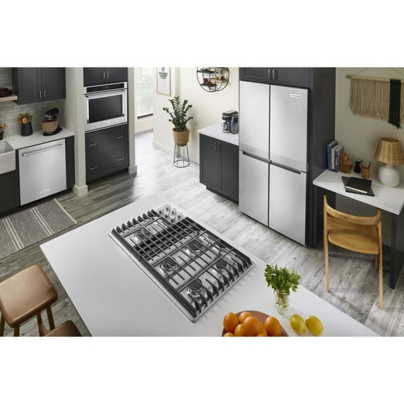 Kitchenaid® 36" Island-Mount, 3-Speed Canopy Hood KVIB606DSS
