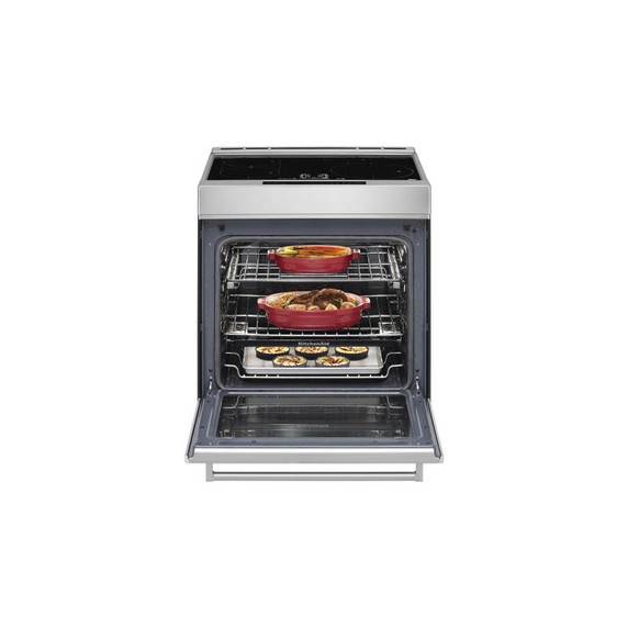 Kitchenaid® 30-Inch 4-Element Induction Slide-In Convection Range with Air Fry KSIS730PSS