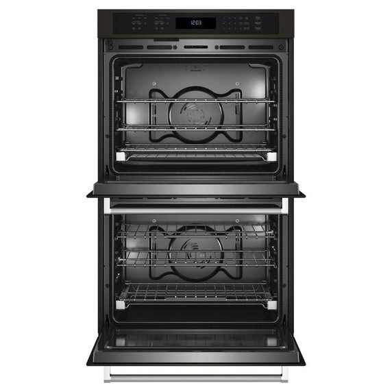 KitchenAid® 30" Double Wall Oven with Air Fry Mode KOED530PBS