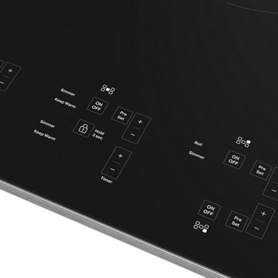 Kitchenaid® 30-Inch 5-Element Sensor Induction Cooktop KCIG550JSS