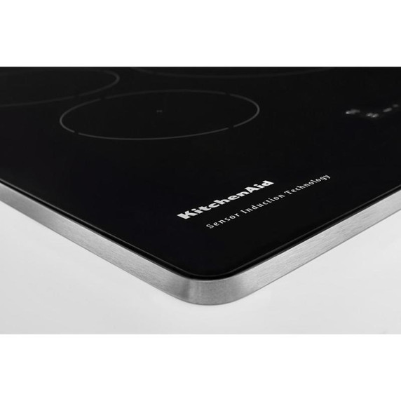 Kitchenaid® 30-Inch 5-Element Sensor Induction Cooktop KCIG550JSS