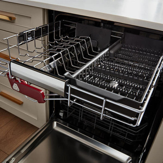 Kitchenaid® 39 dBA PrintShield™ Finish Flush-to-Cabinet Dishwasher with FreeFlex™ Fit Third Level Rack KDTF924PPA