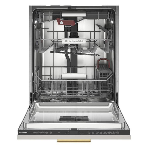Kitchenaid® 39 dBA PrintShield™ Finish Flush-to-Cabinet Dishwasher with FreeFlex™ Fit Third Level Rack KDTF924PPA