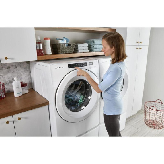 Amana® 5.0 cu. ft. I.E.C. ENERGY STAR® Qualified Front Load Washer NFW5800HW