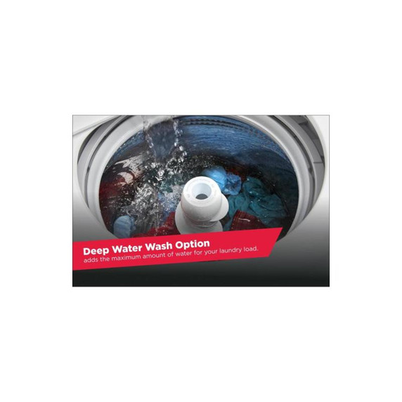 Amana® 4.4 cu. ft. Top-Load Washer with High Efficiency Agitator NTW4519JW