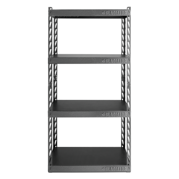 Gladiator® 30 Wide EZ Connect Rack with Four 15 Deep Shelves YGRC304RGG