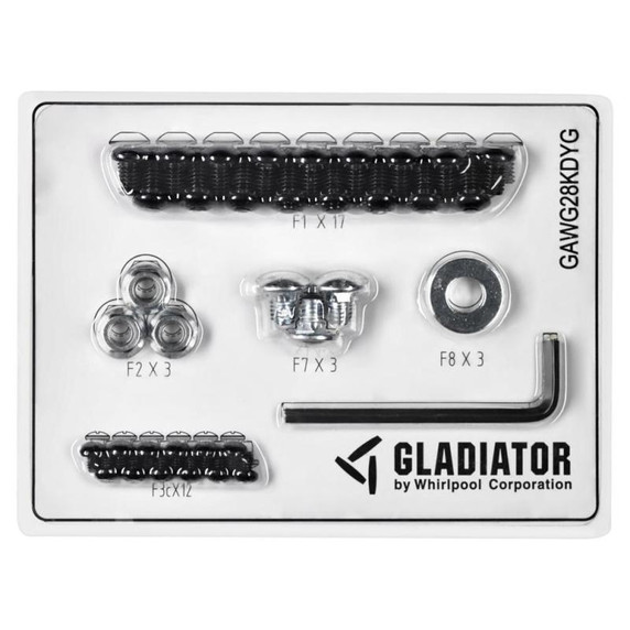 Gladiator® Ready-to-Assemble 3/4 Door Wall GearBox GAWG28KDYG